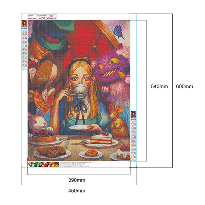 Alice - Full Round Drill Diamond Painting 45*60CM