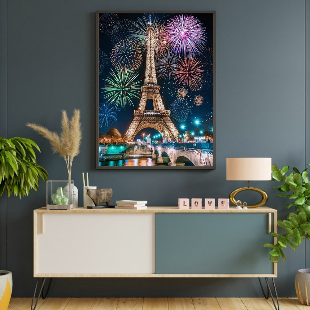 City Tower - Full Round Drill Diamond Painting 50*40CM