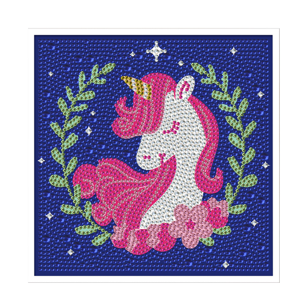 Unicorn - Special Shaped Drill Diamond Painting 18*18CM