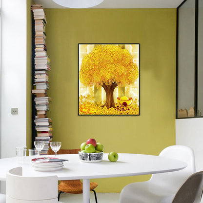 Money Tree - Full Round Drill Diamond Painting 40*45CM