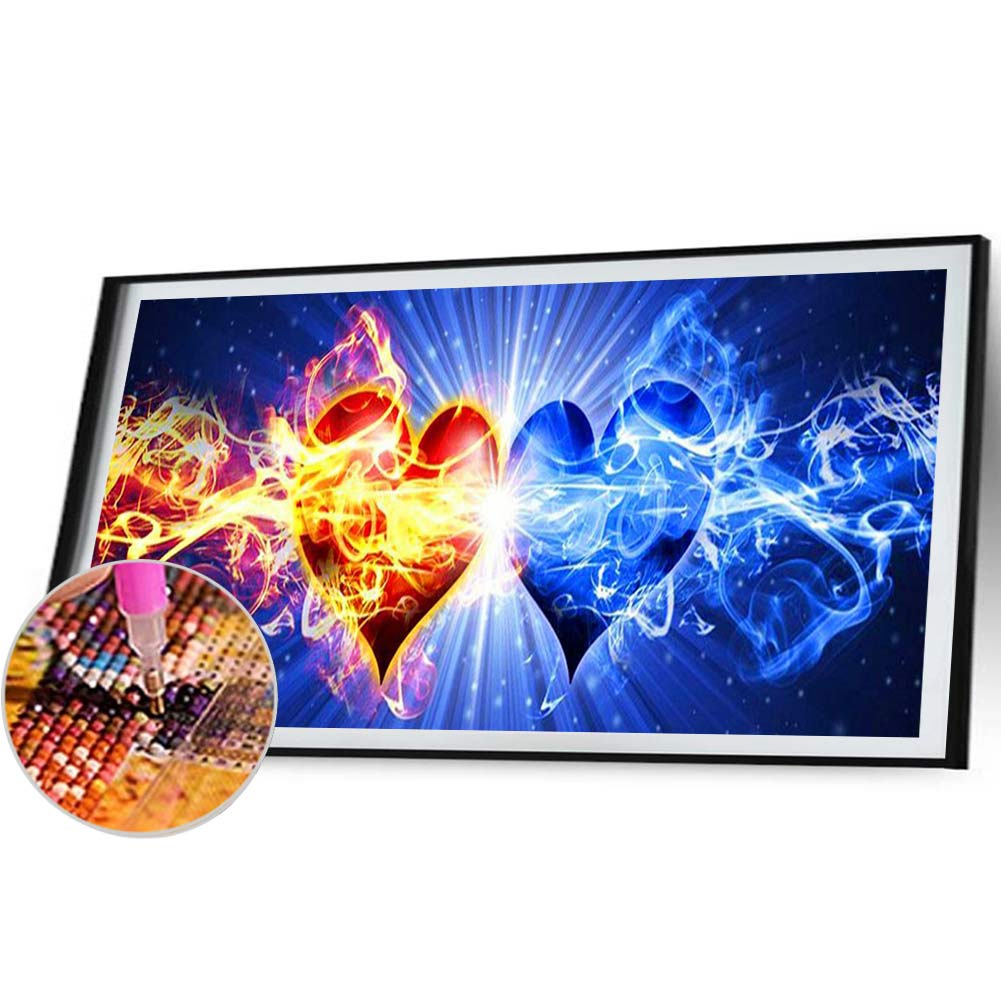 Love - Full Round Drill Diamond Painting 80*30CM