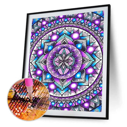 Crystal Datura - Special Shaped Drill Diamond Painting 30*40CM