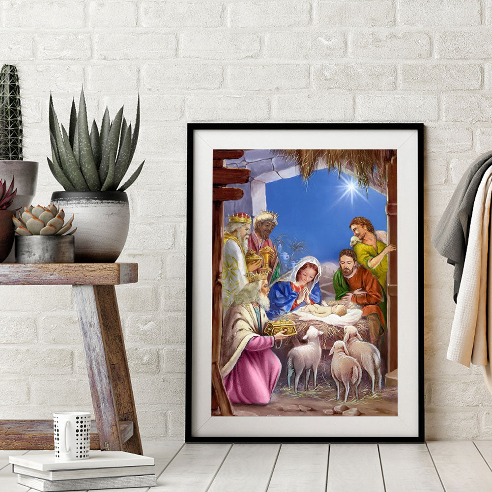 Jesus - Full Round Drill Diamond Painting 45*55CM