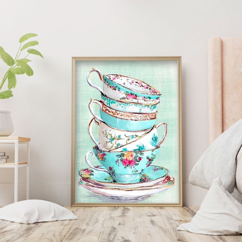 Cup - Full Round Drill Diamond Painting 30*40CM