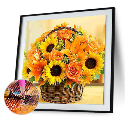 Flowers Plants - Full Sqaure Drill Diamond Painting 30*30CM