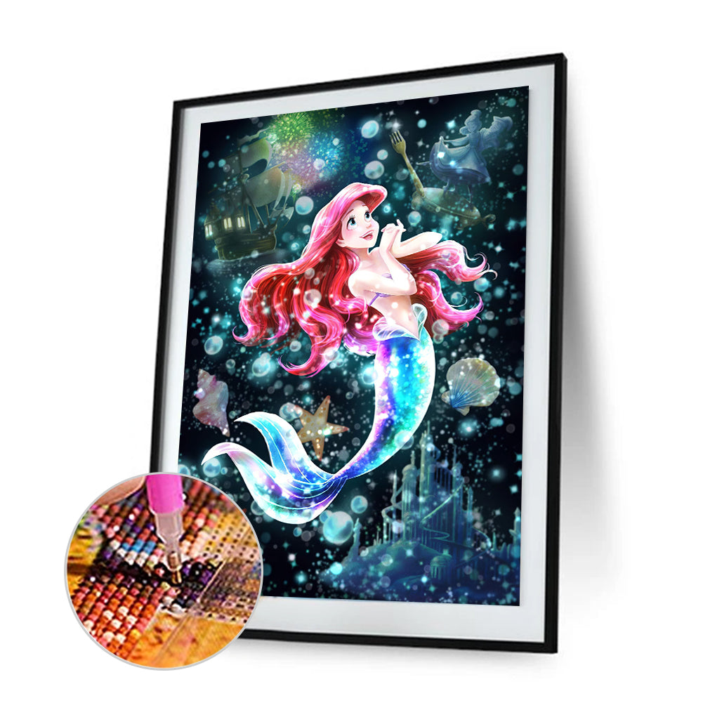 Princess - Full Round Drill Diamond Painting 30*40CM