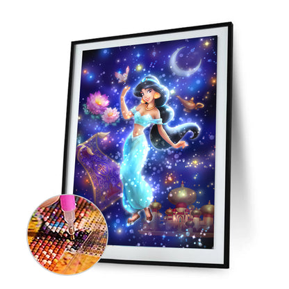 Princess - Full Round Drill Diamond Painting 30*40CM