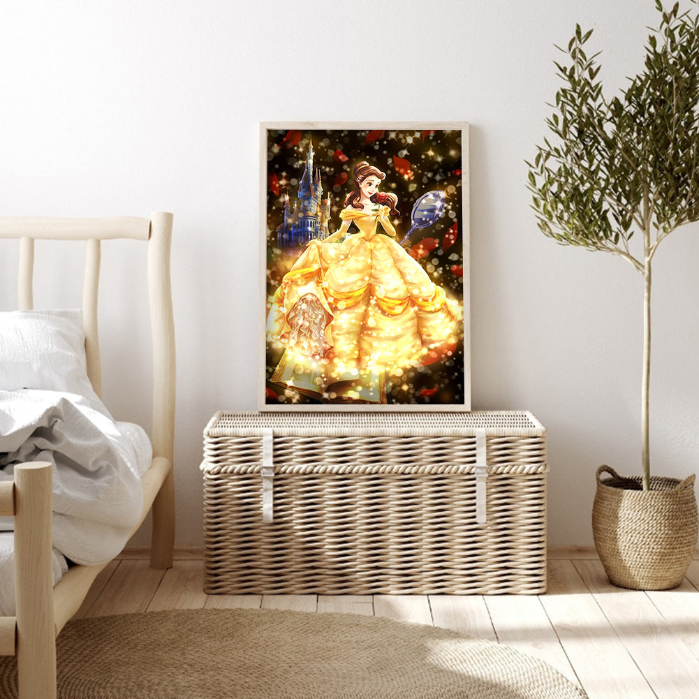 Princess - Full Round Drill Diamond Painting 30*40CM