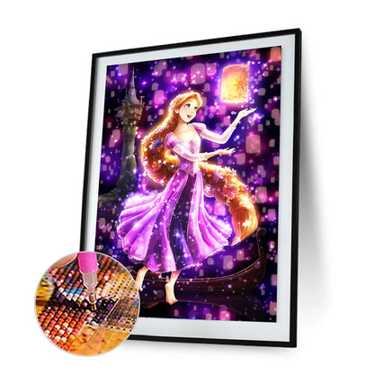 Princess - Full Round Drill Diamond Painting 30*40CM