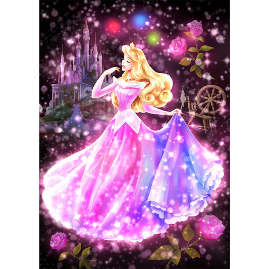 Princess - Full Round Drill Diamond Painting 30*40CM