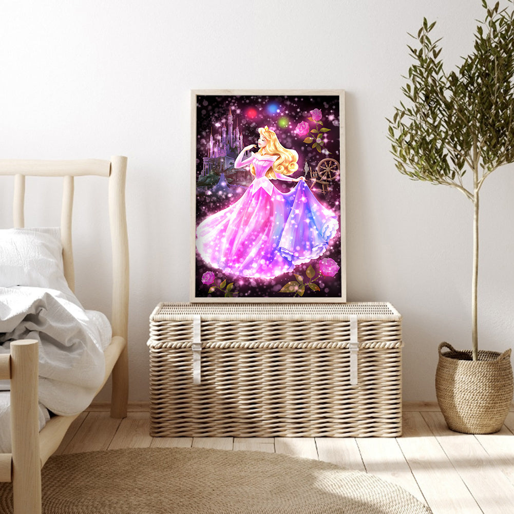 Princess - Full Round Drill Diamond Painting 30*40CM