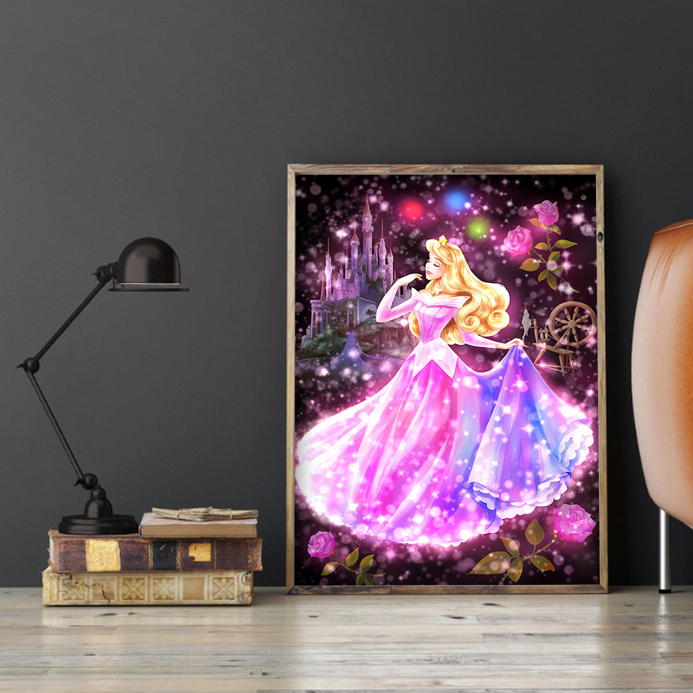 Princess - Full Round Drill Diamond Painting 30*40CM