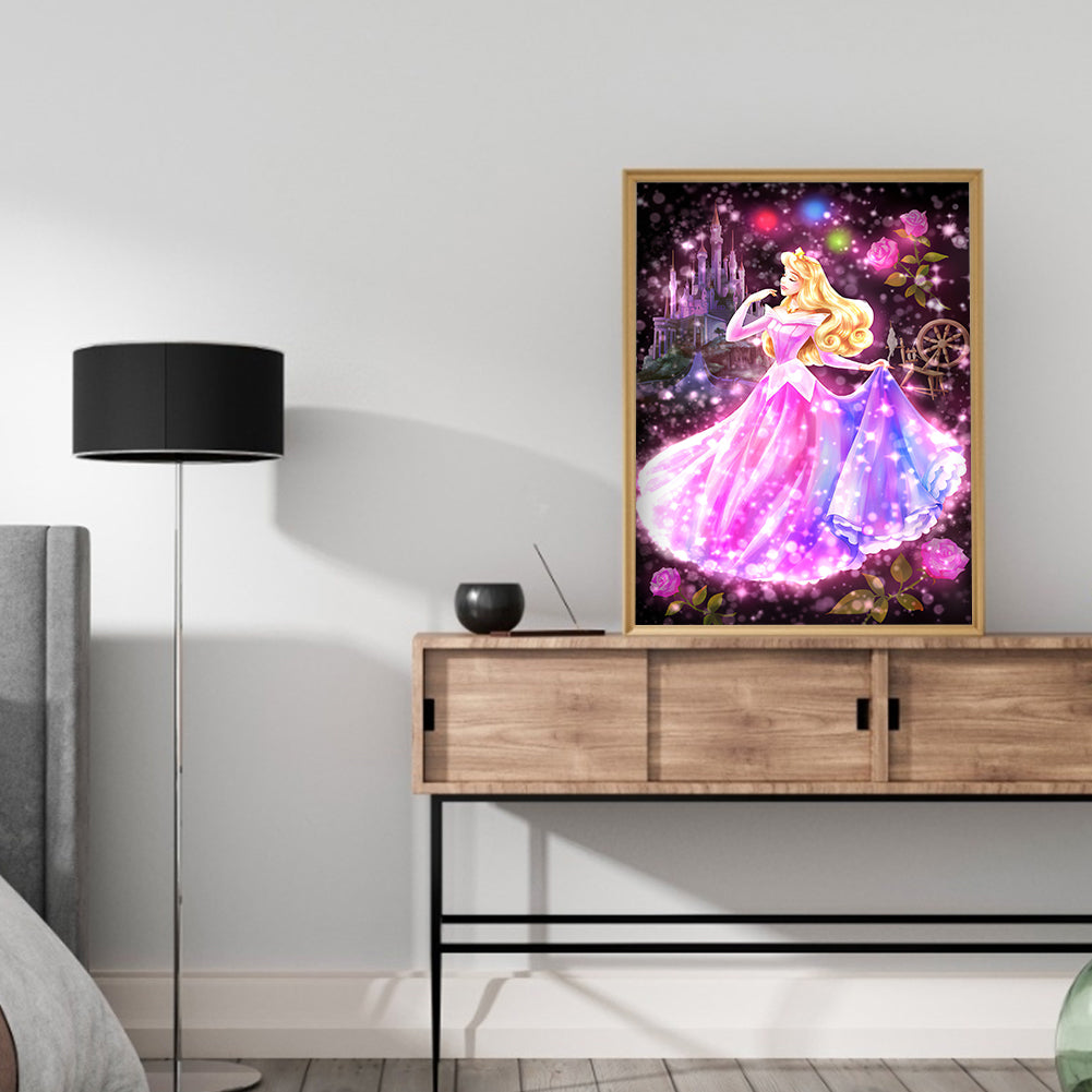 Princess - Full Round Drill Diamond Painting 30*40CM
