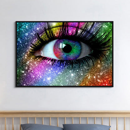 Eye - Full Round Drill Diamond Painting 30*40CM