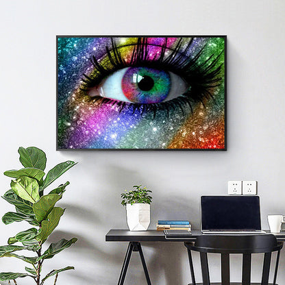 Eye - Full Round Drill Diamond Painting 30*40CM