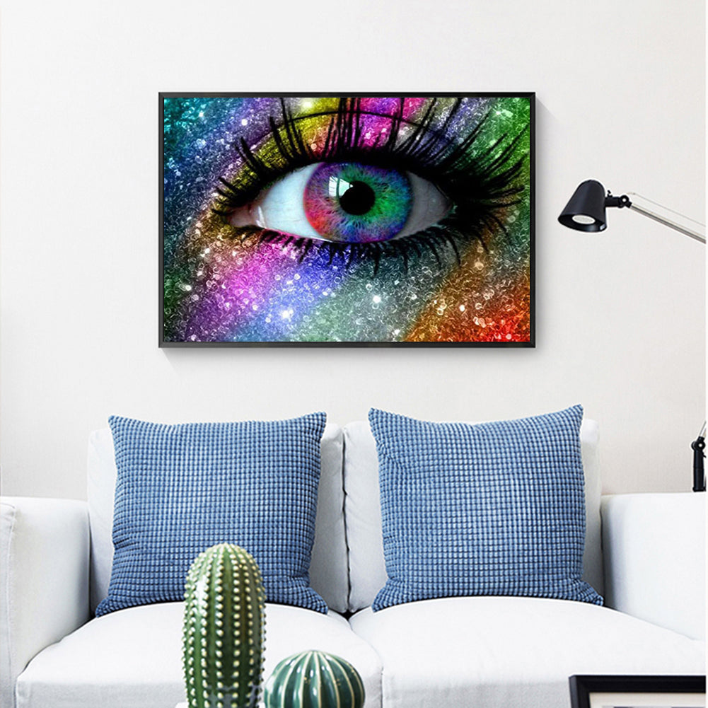 Eye - Full Round Drill Diamond Painting 30*40CM