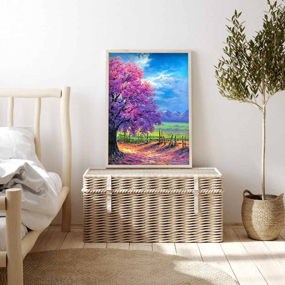 Seasons Tree - Full Sqaure Drill Diamond Painting 30*40CM