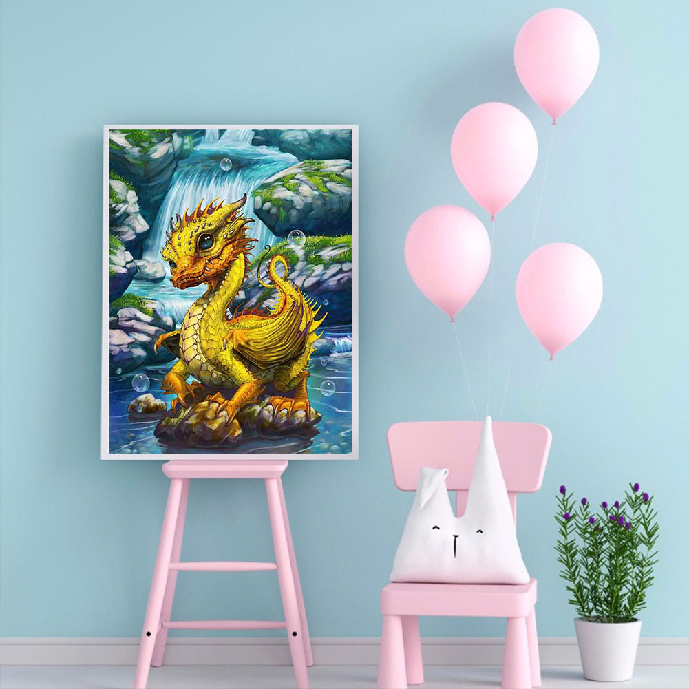 Dragon - Full Square Drill Diamond Painting 30*40CM