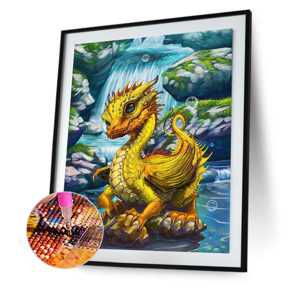 Dragon - Full Square Drill Diamond Painting 30*40CM