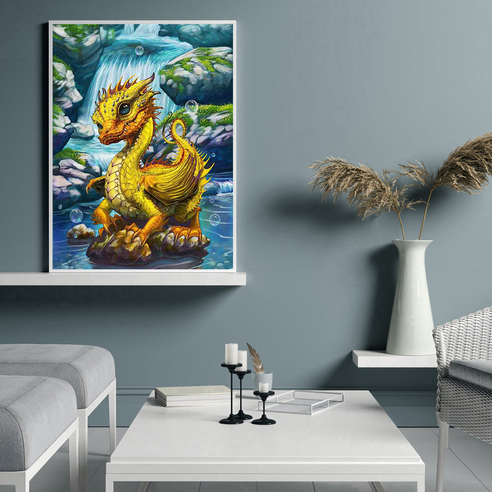 Dragon - Full Square Drill Diamond Painting 30*40CM