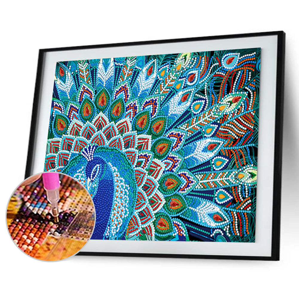 Animal Luminous - Special Shaped Drill Diamond Painting 40*30CM