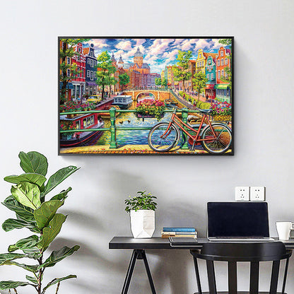 City - Full Square Drill Diamond Painting 40*50CM