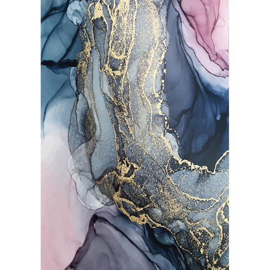 Gold leaf - Full Round Drill Diamond Painting 35*50CM