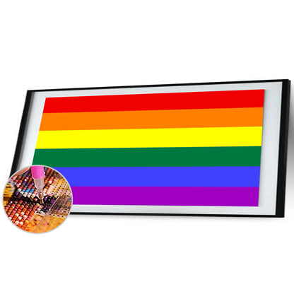 Rainbow - Full Round Drill Diamond Painting 50*30CM