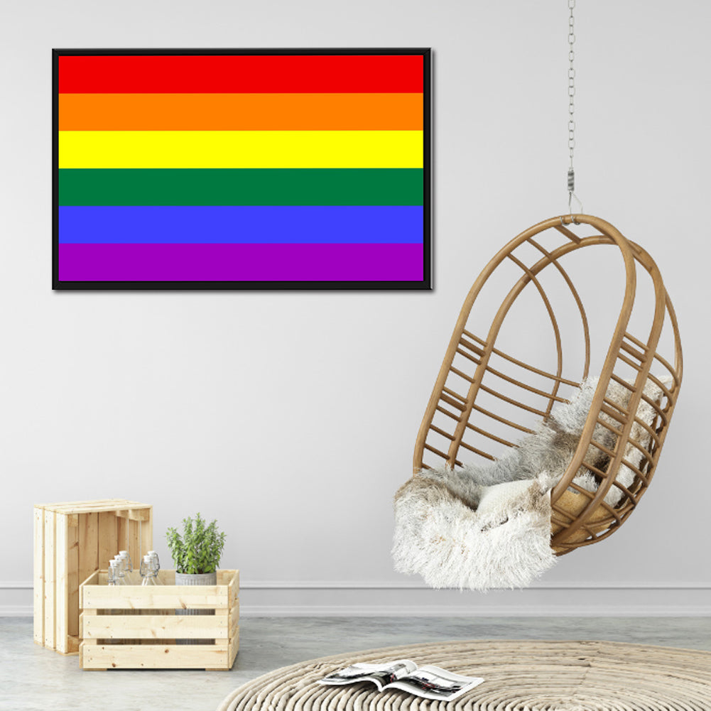 Rainbow - Full Round Drill Diamond Painting 50*30CM