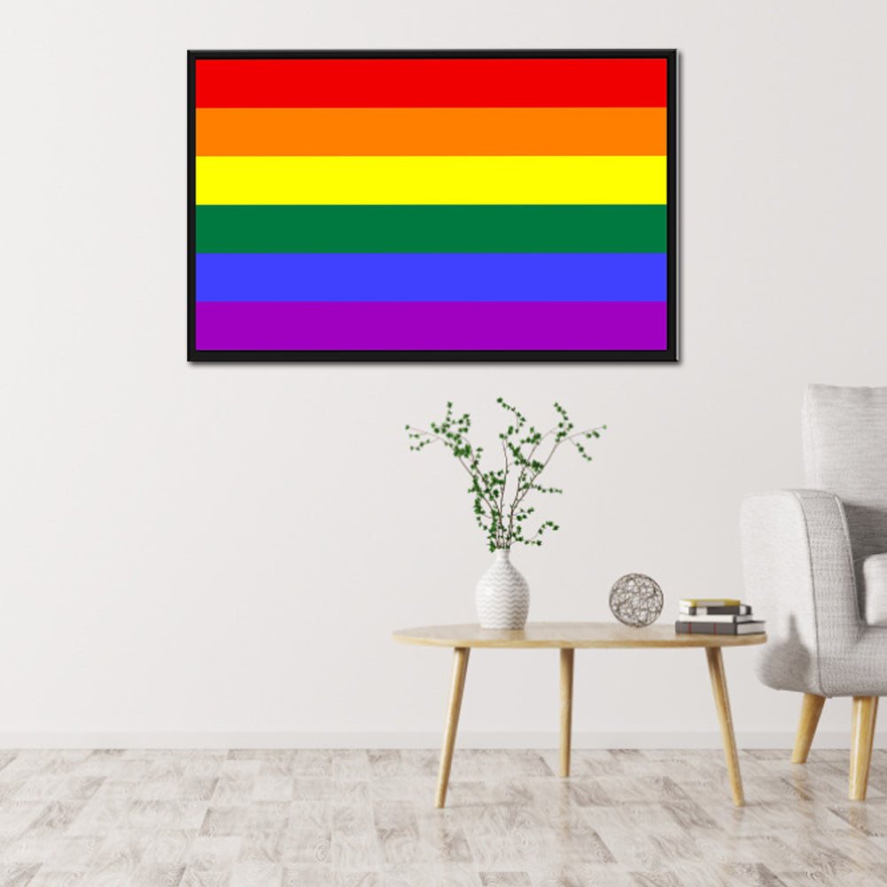 Rainbow - Full Round Drill Diamond Painting 50*30CM