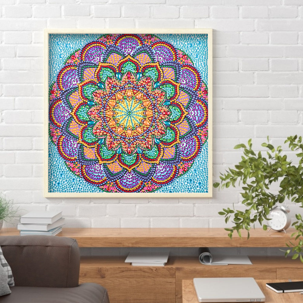 Datura - Special Shaped Drill Diamond Painting 30*30CM