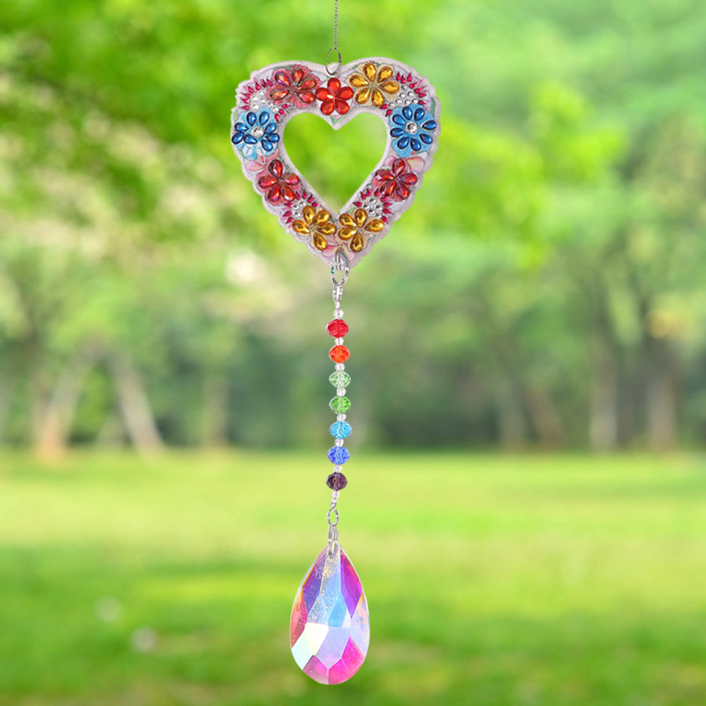 DIY 5D Mosaic  Jewelry Diamond Painting Kit Window Wind Chime