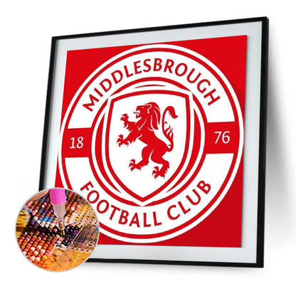 Football Club - Full Round Drill Diamond Painting 30*30CM
