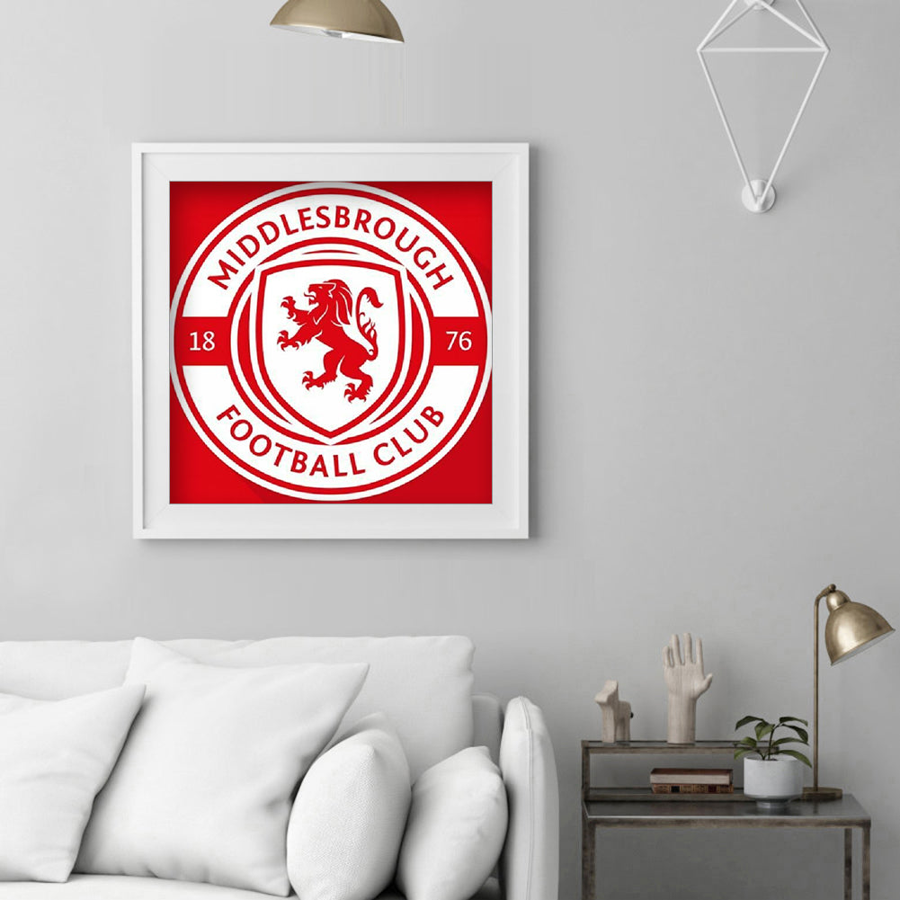 Football Club - Full Round Drill Diamond Painting 30*30CM