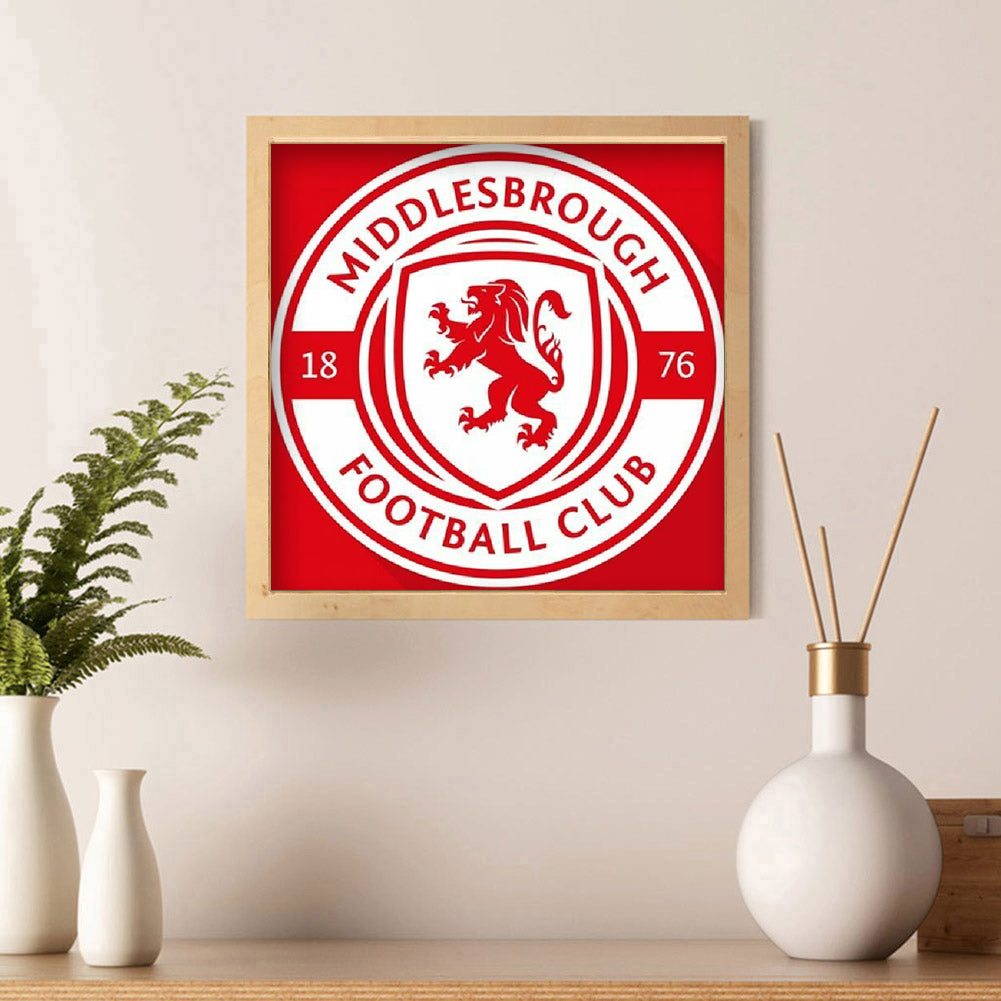 Football Club - Full Round Drill Diamond Painting 30*30CM