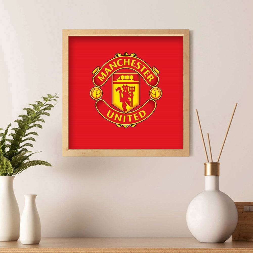 Football Club - Full Round Drill Diamond Painting 30*30CM