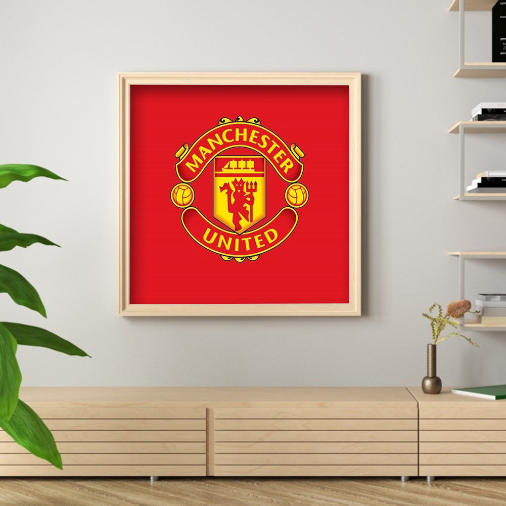 Football Club - Full Round Drill Diamond Painting 30*30CM