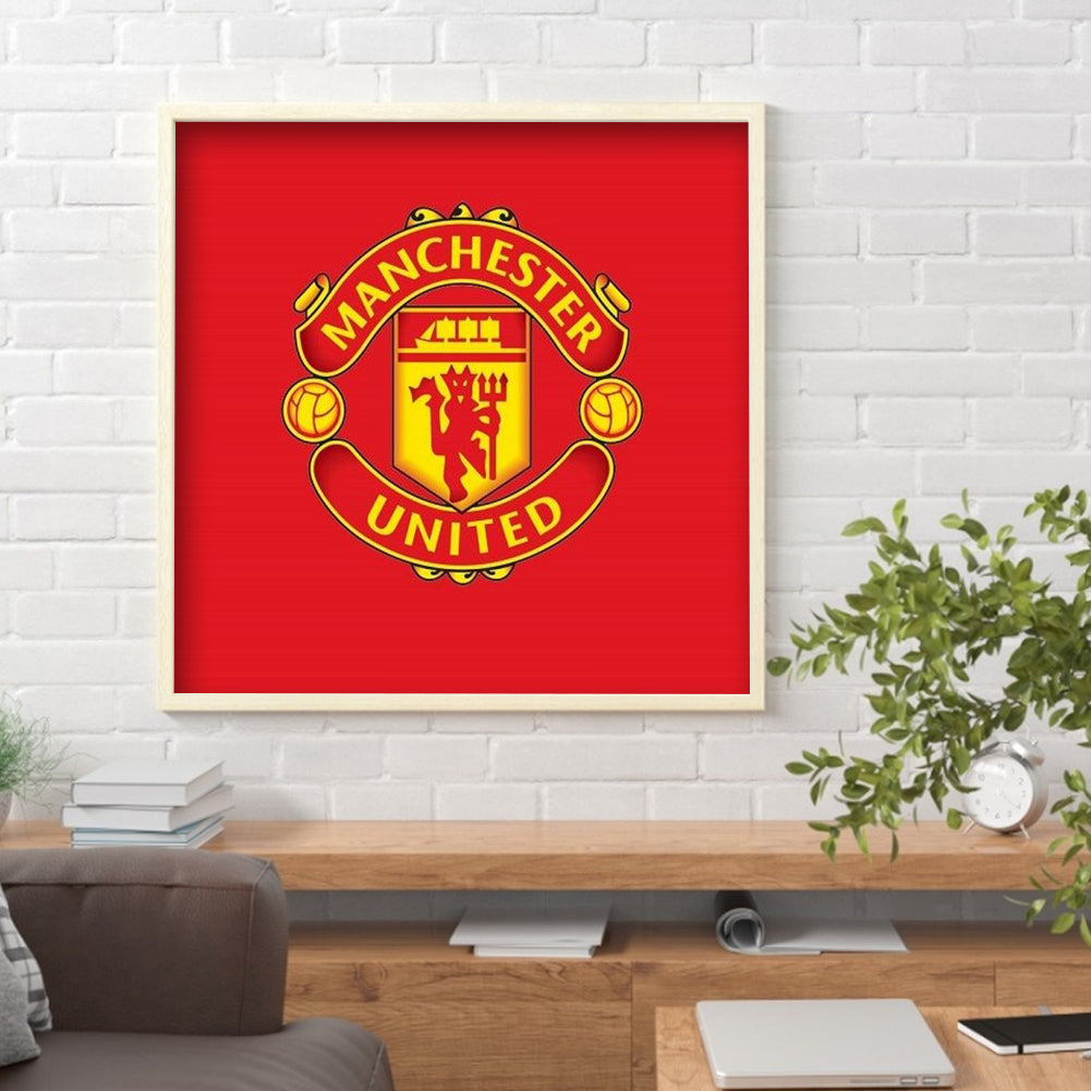 Football Club - Full Round Drill Diamond Painting 30*30CM