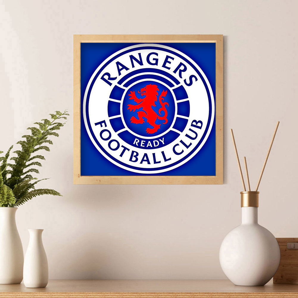 Football Club - Full Round Drill Diamond Painting 30*30CM