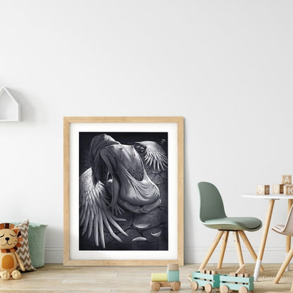 Broken Angel - Full Round Drill Diamond Painting 30*45CM