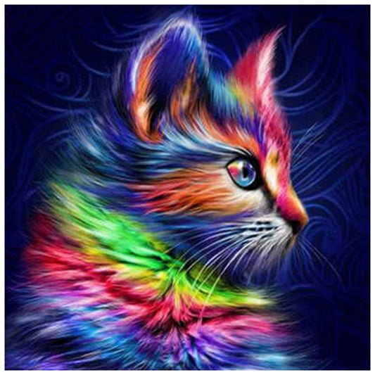 Cat - Full Square Drill Diamond Painting 40*40CM