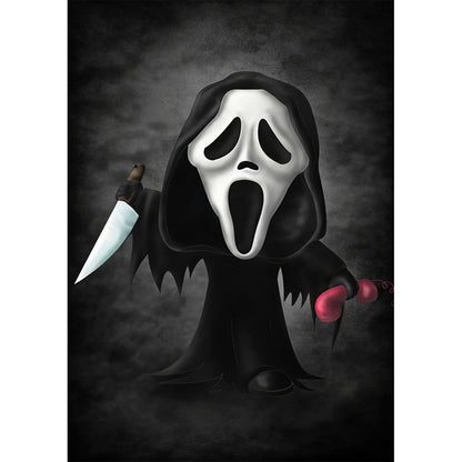 Horror Doll - Full Round Drill Diamond Painting 30*40CM