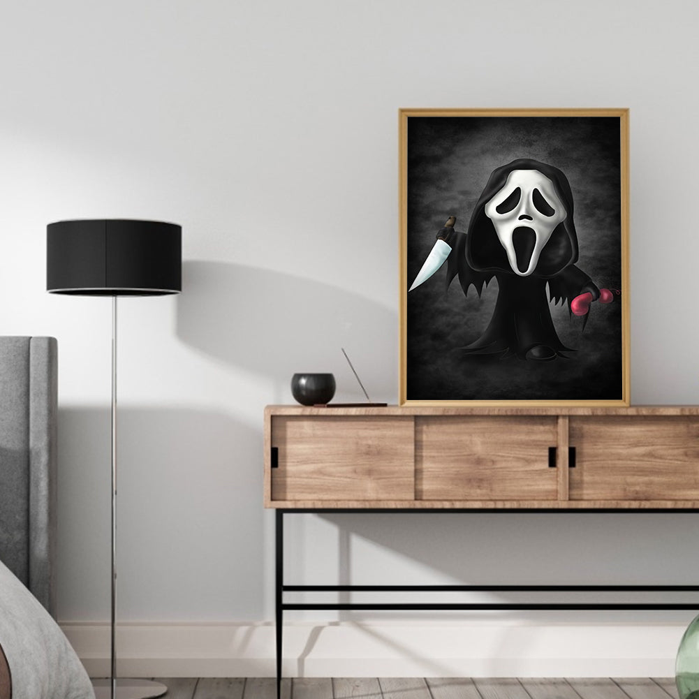 Horror Doll - Full Round Drill Diamond Painting 30*40CM