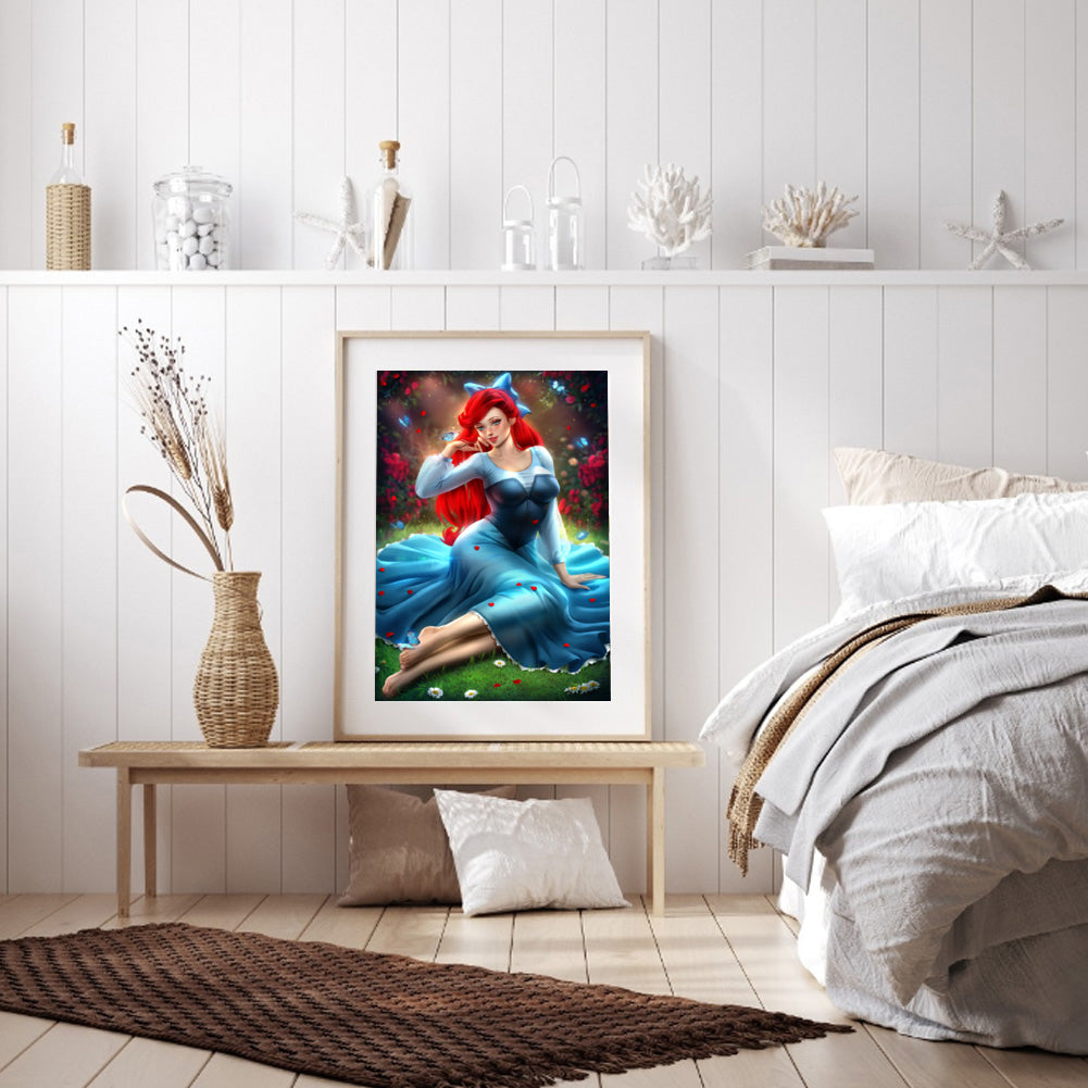 Cartoon Princess - Full Round Drill Diamond Painting 30*40CM