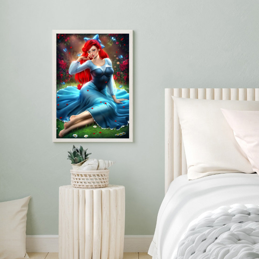 Cartoon Princess - Full Round Drill Diamond Painting 30*40CM
