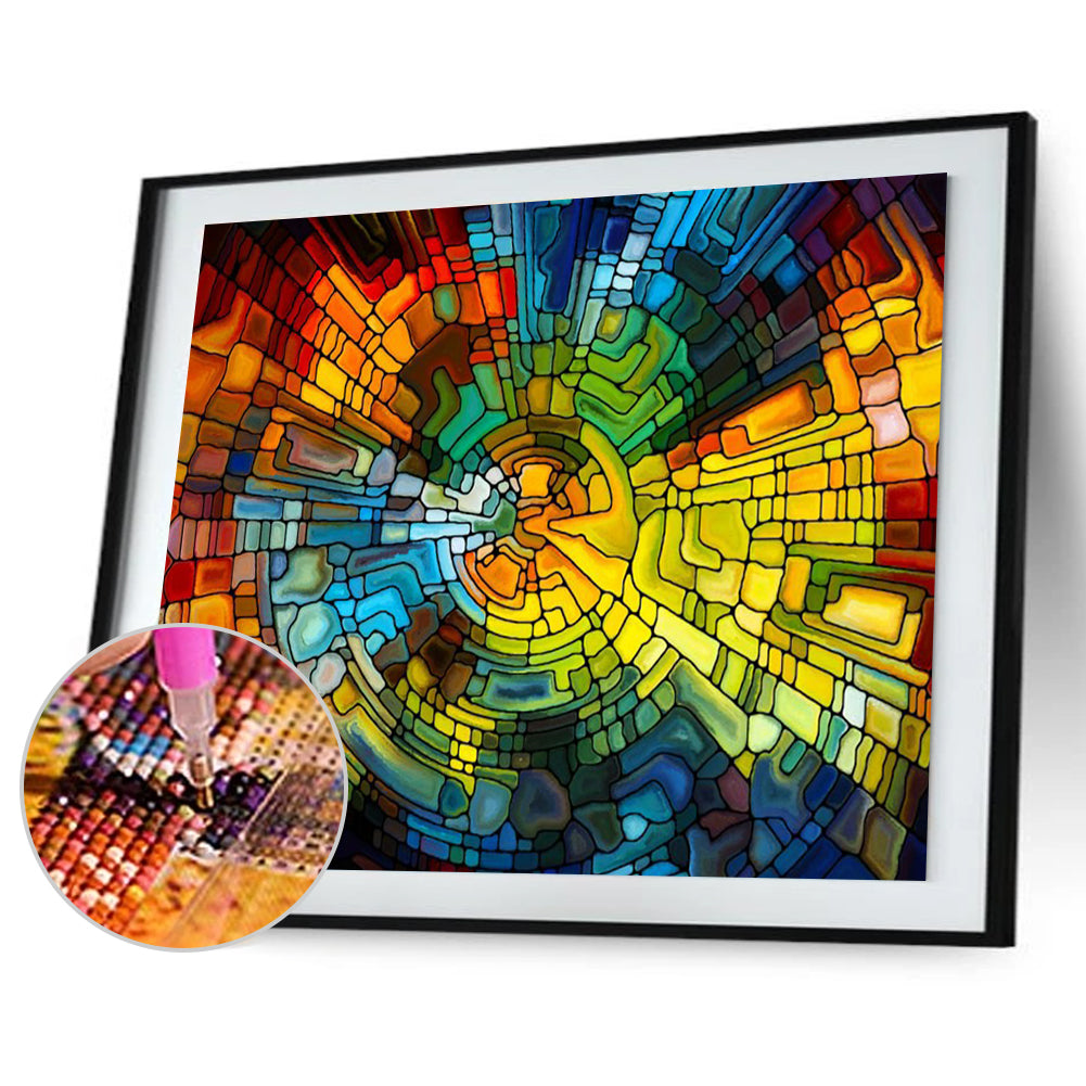 Geometry - Full Round Drill Diamond Painting 60*45CM