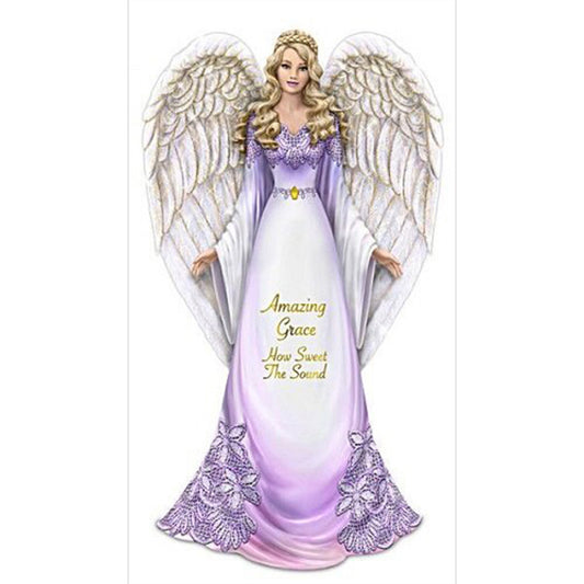 Girl - Full Round Drill Diamond Painting 30*60CM