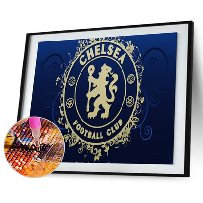 Football Club - Full Round Drill Diamond Painting 50*30CM