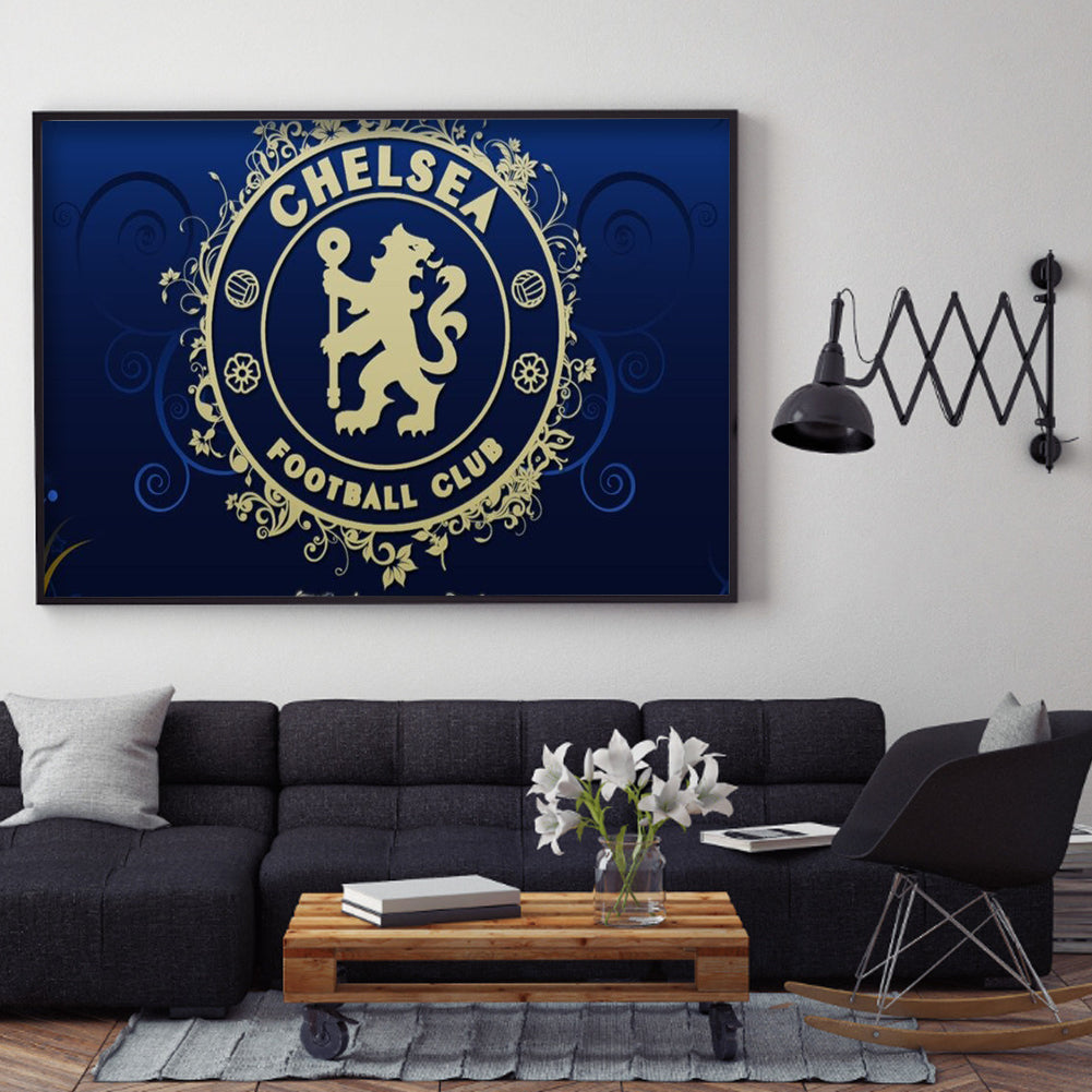 Football Club - Full Round Drill Diamond Painting 50*30CM