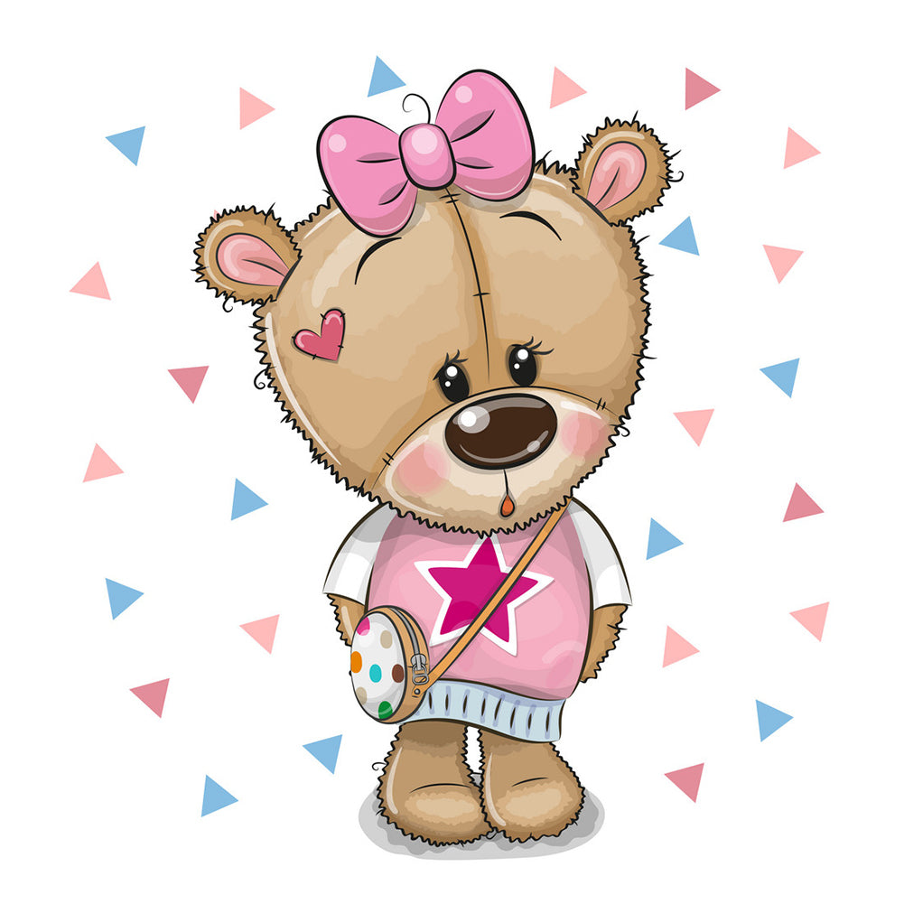 Cartoon Bear - Full Square Drill Diamond Painting 40*40CM